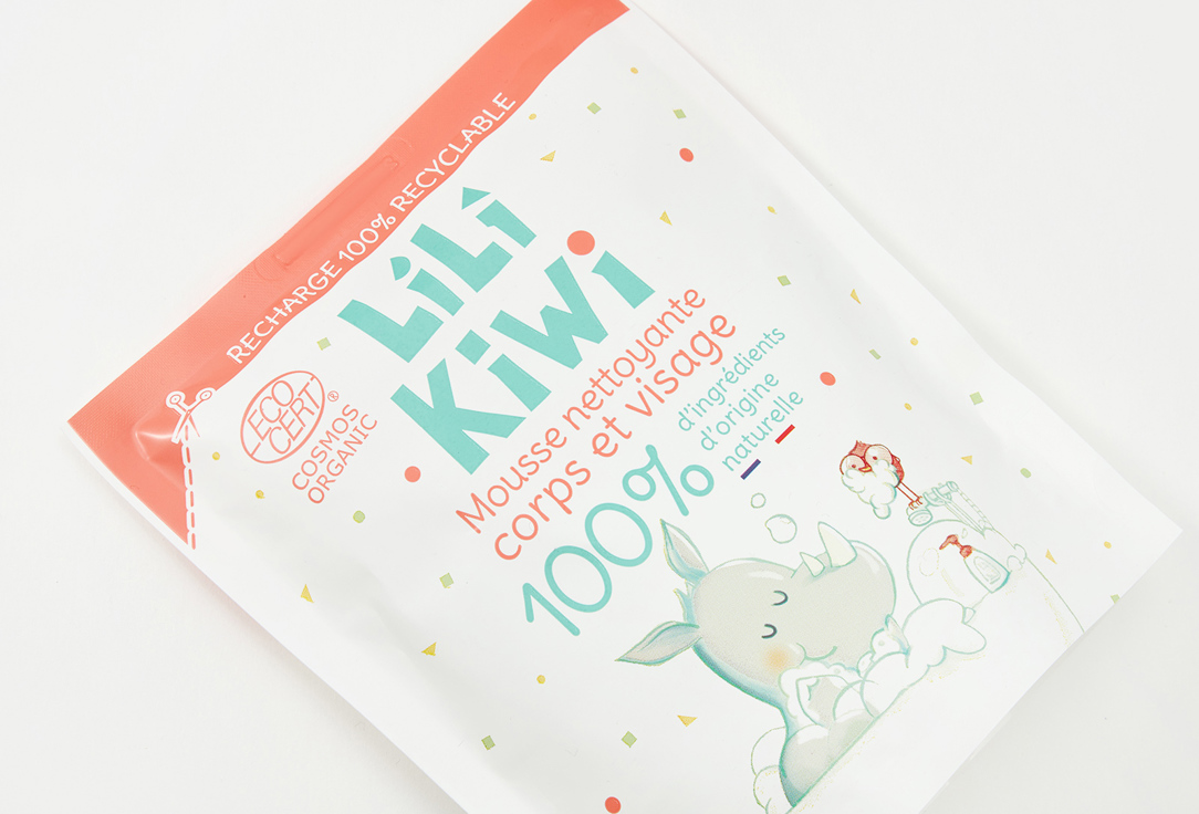 LiLi KiWi Face & body foam refill 100% Natural