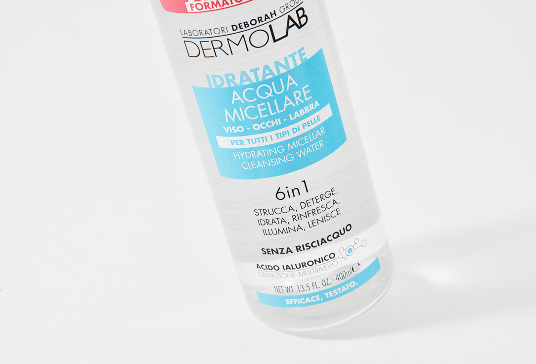 DERMOLAB HYDRATING cleanser   MICELLAR CLEANSING WATER 6 IN 1 