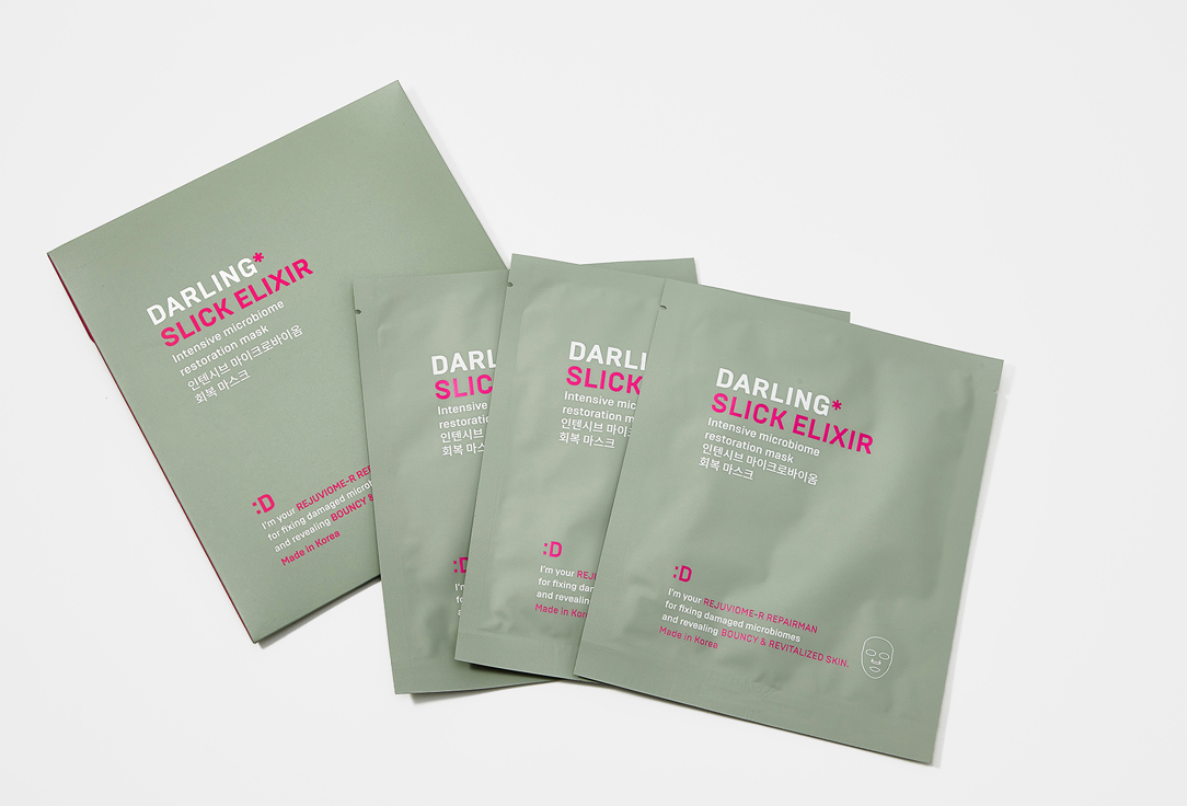 DARLING* Intensive microbiome restoration face mask Slick Elixir