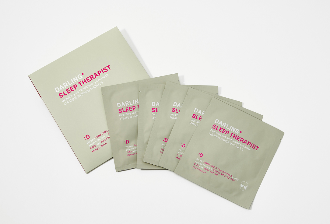 DARLING* Depuffing and brightening eye mask Sleep Therapist 5 pcs DARLING* Depuffing and brightening eye mask Sleep Therapist