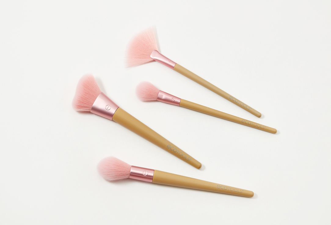 EcoTools Makeup brush set  Wind-kissed finish