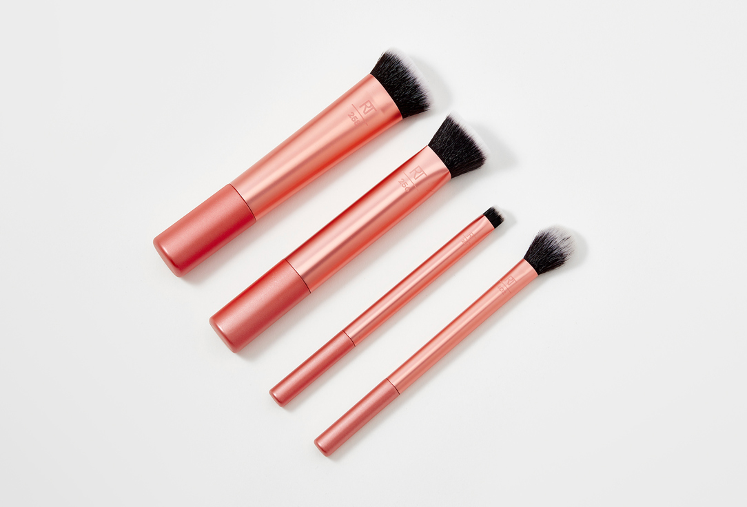 Real Techniques Face Makeup Brush Set Flawless Base 2.0