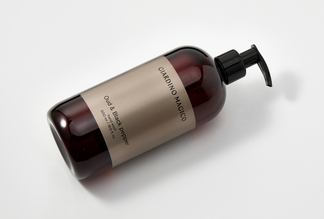 GIARDINO MAGICO LIQUID HAND SOAP Oud & Black pepper