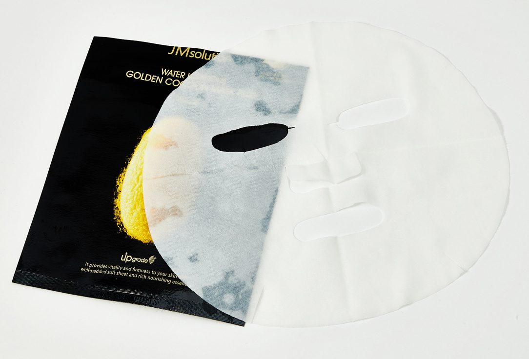 JMsolution Nourishing face sheet mask Water luminous golden cocoon