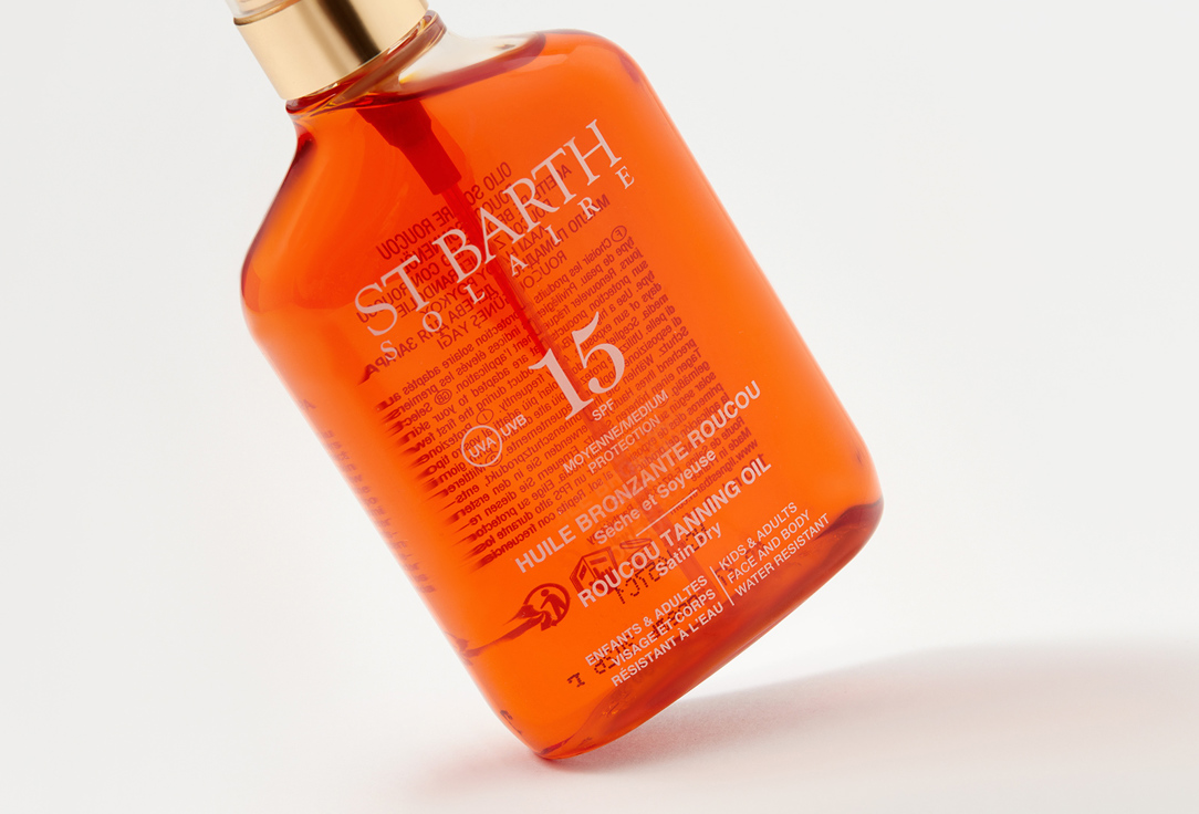 Ligne St. Barth Tanning Oil SPF 15 Roucou