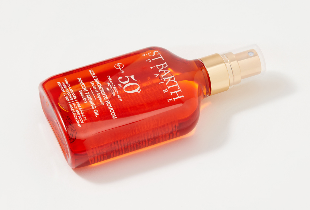 Ligne St. Barth Tanning Oil SPF 50 Roucou