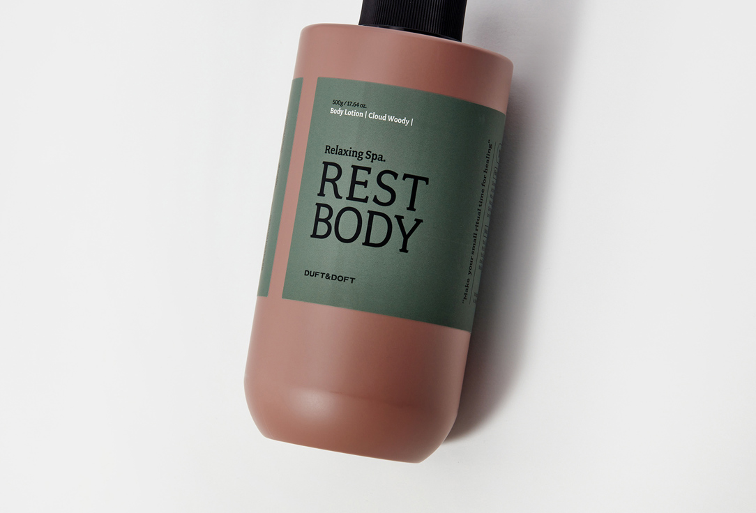 DUFT & DOFT Body lotion Relaxing spa cloud woody