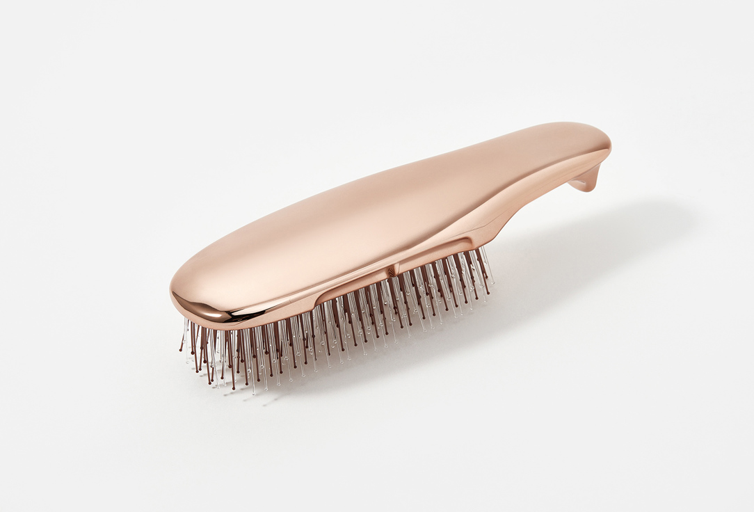 S-Heart-S Scalp Massage & Detangling short Hair Brush World Model Pink gold 