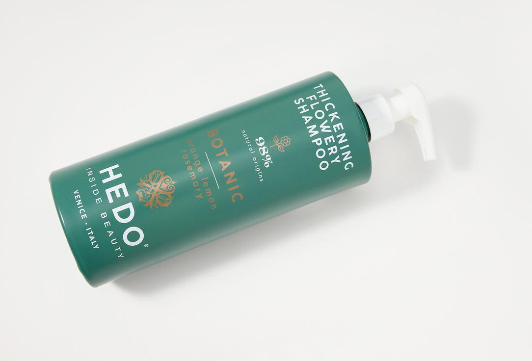 Hedo Dry hair shampoo Botanic thickening flowery