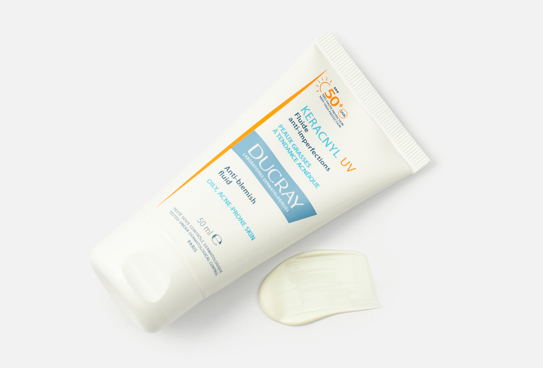 Ducray Anti-Blemish Fluid SPF50+ KERACNYL UV