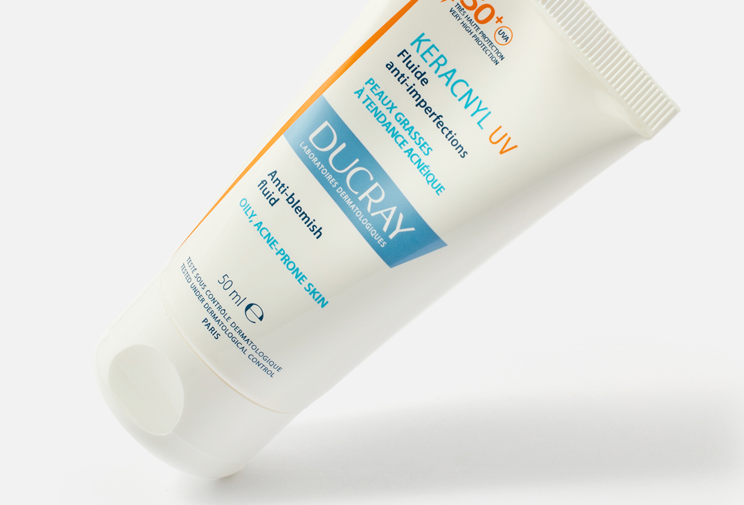 Ducray Anti-Blemish Fluid SPF50+ KERACNYL UV