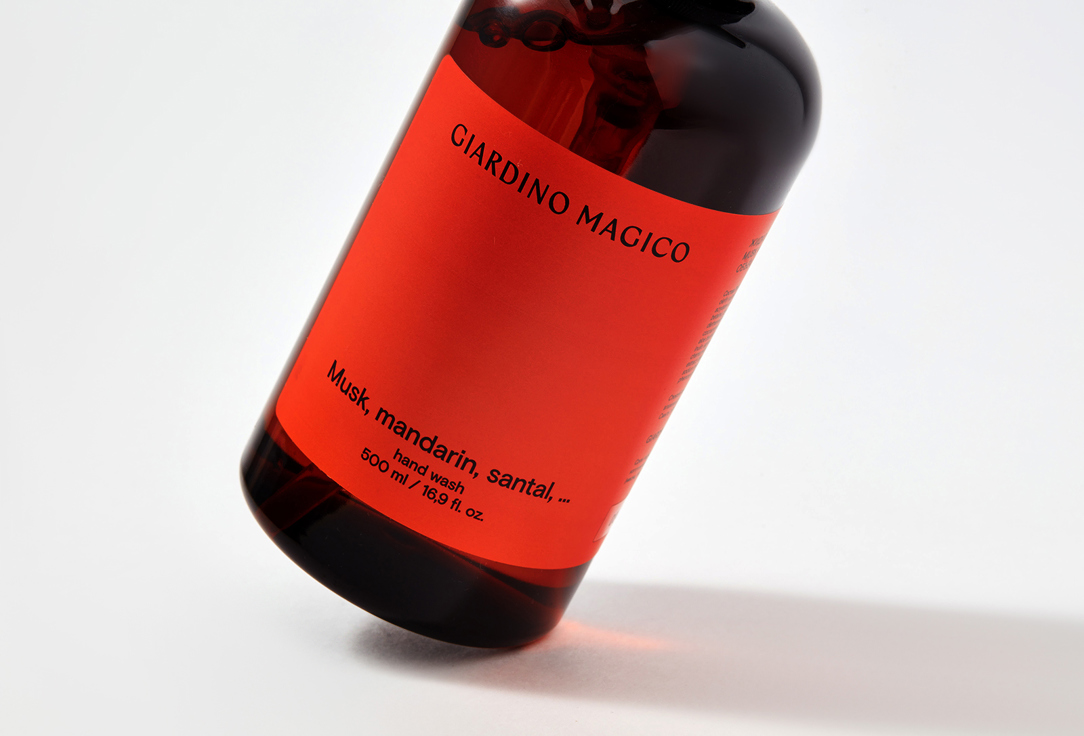 GIARDINO MAGICO Liquid hand soap Musk, mandarin, santal