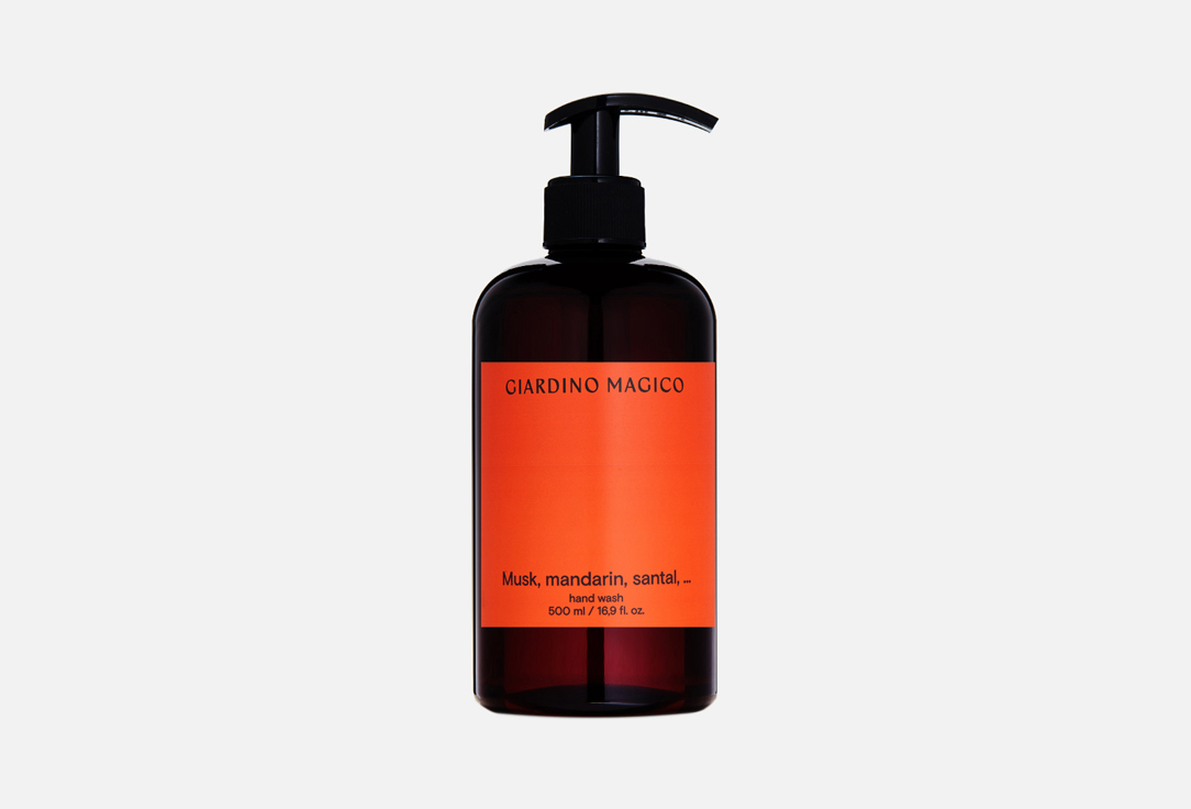 GIARDINO MAGICO Liquid hand soap Musk, mandarin, santal