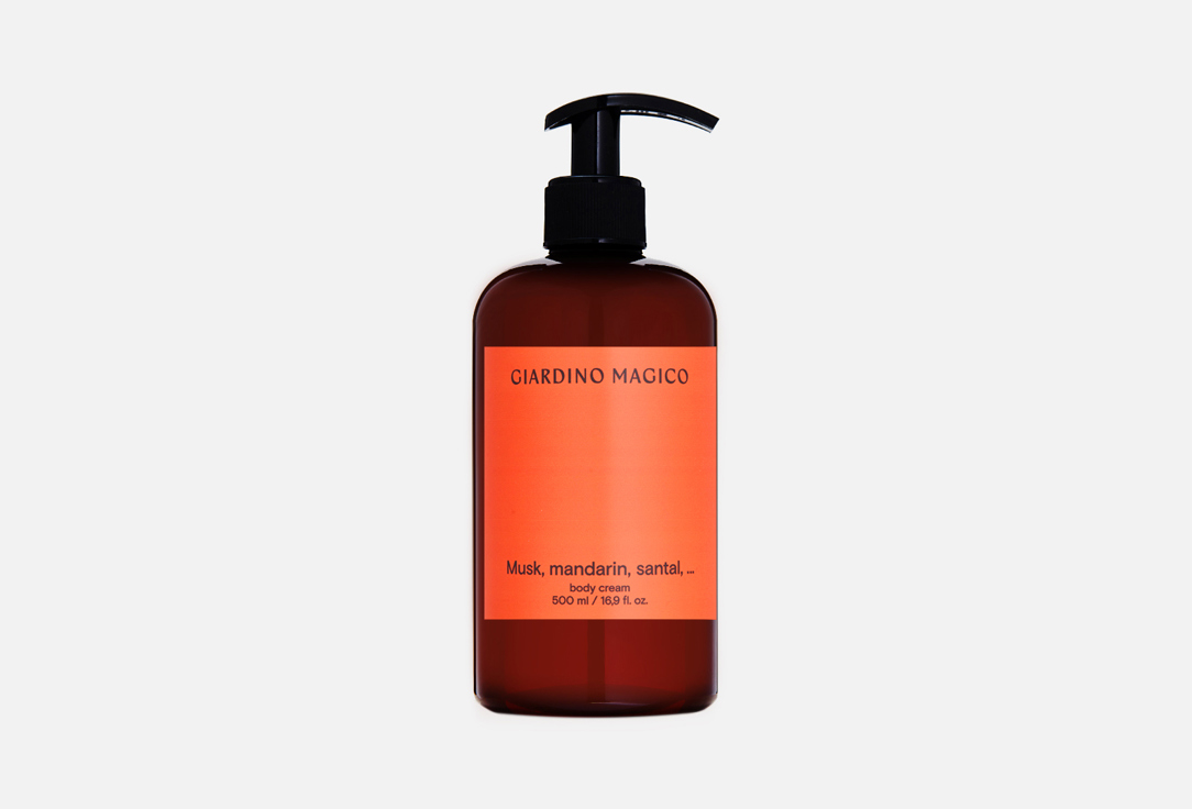 GIARDINO MAGICO Body cream Musk, mandarin, santal