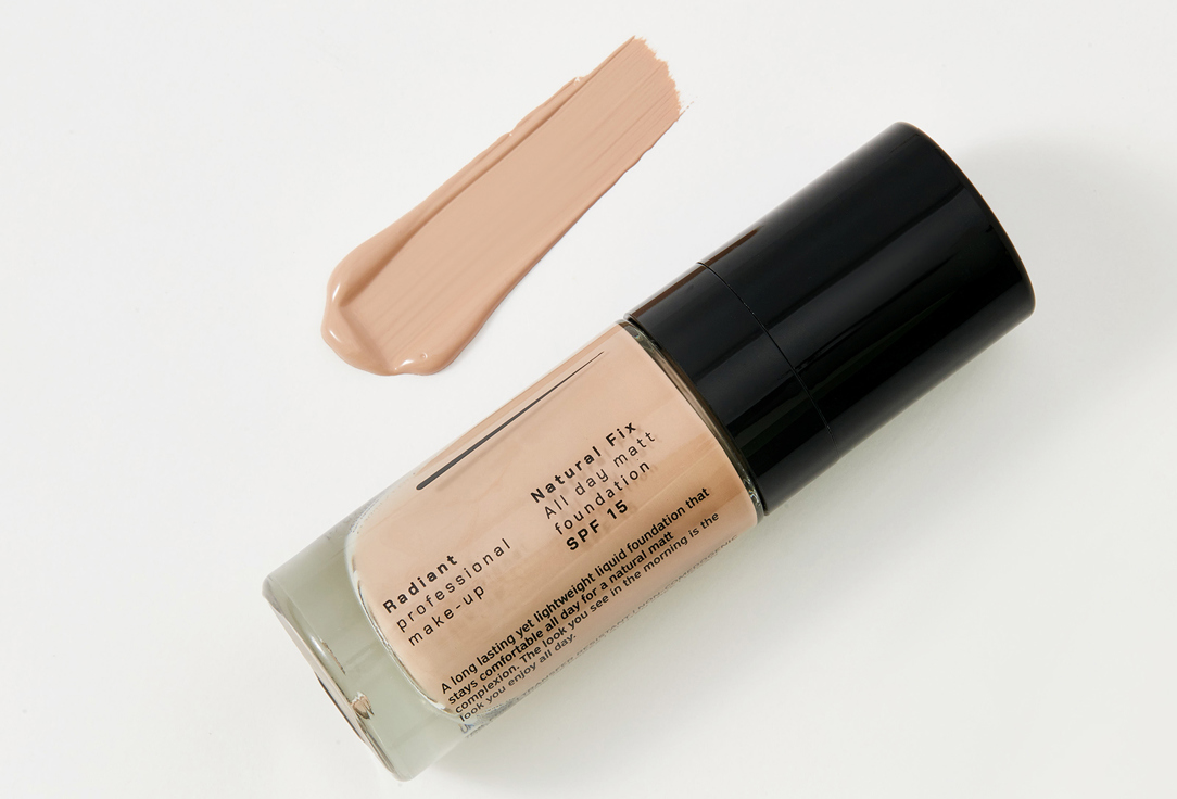 Radiant Professional Make-Up Long-Lasting Mattifying Foundation Natural Fix