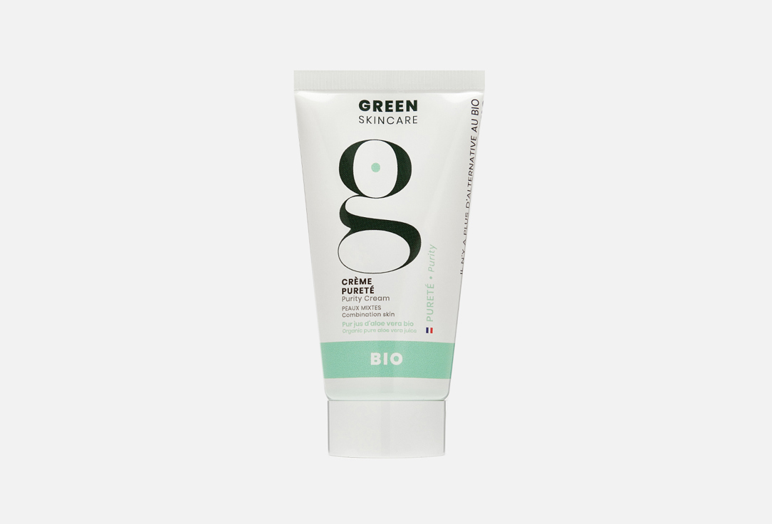 Green Skincare Mattifying Face Cream for Combination Skin Purity