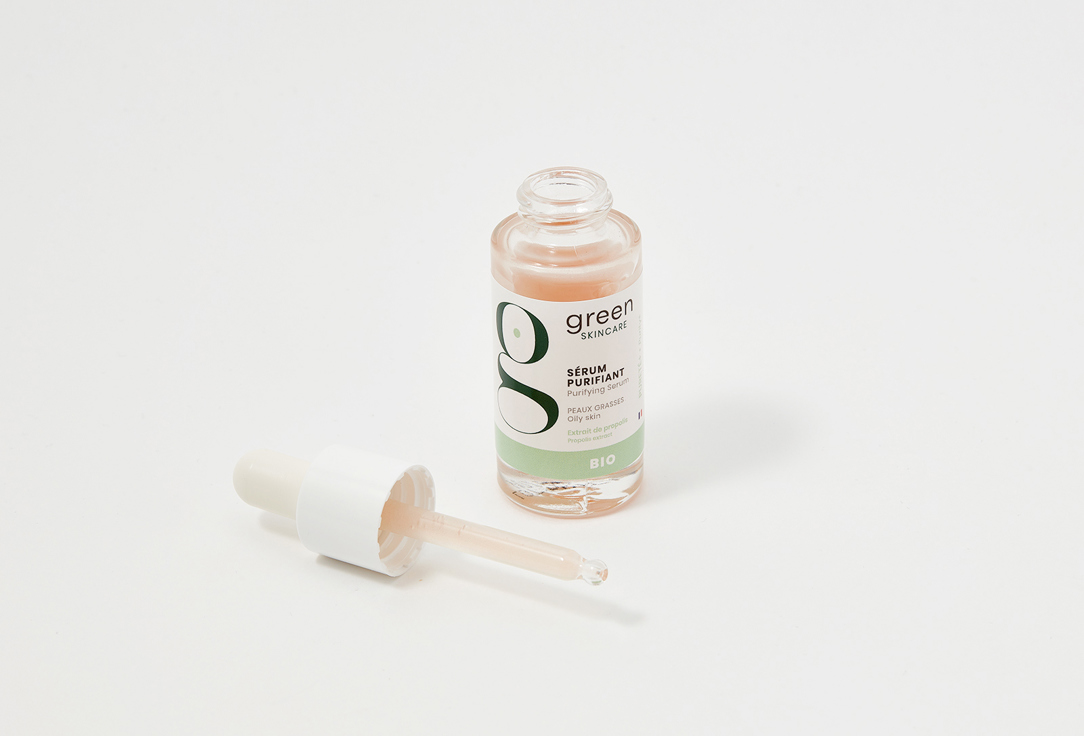 Green Skincare Purifying Serum for Oily Skin Purity+