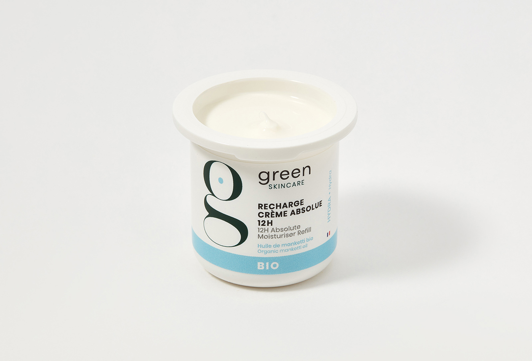 Green Skincare Moisturizing Face Cream Refill for Very Dry Skin Hydra 12H