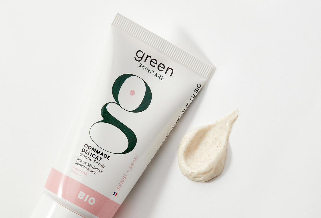 Green Skincare Gentle Face Scrub Sensi