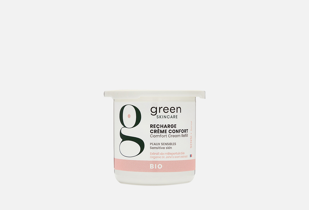 Green Skincare Nourishing Face Cream Refill for Sensitive Skin Sensi