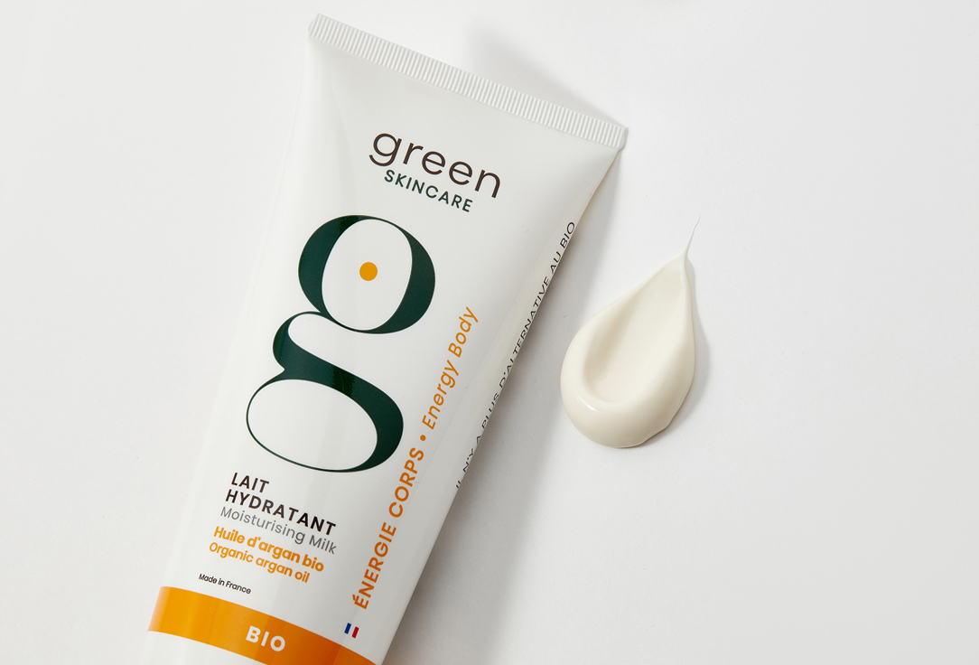 Green Skincare Moisturizing Body Milk Energy Body