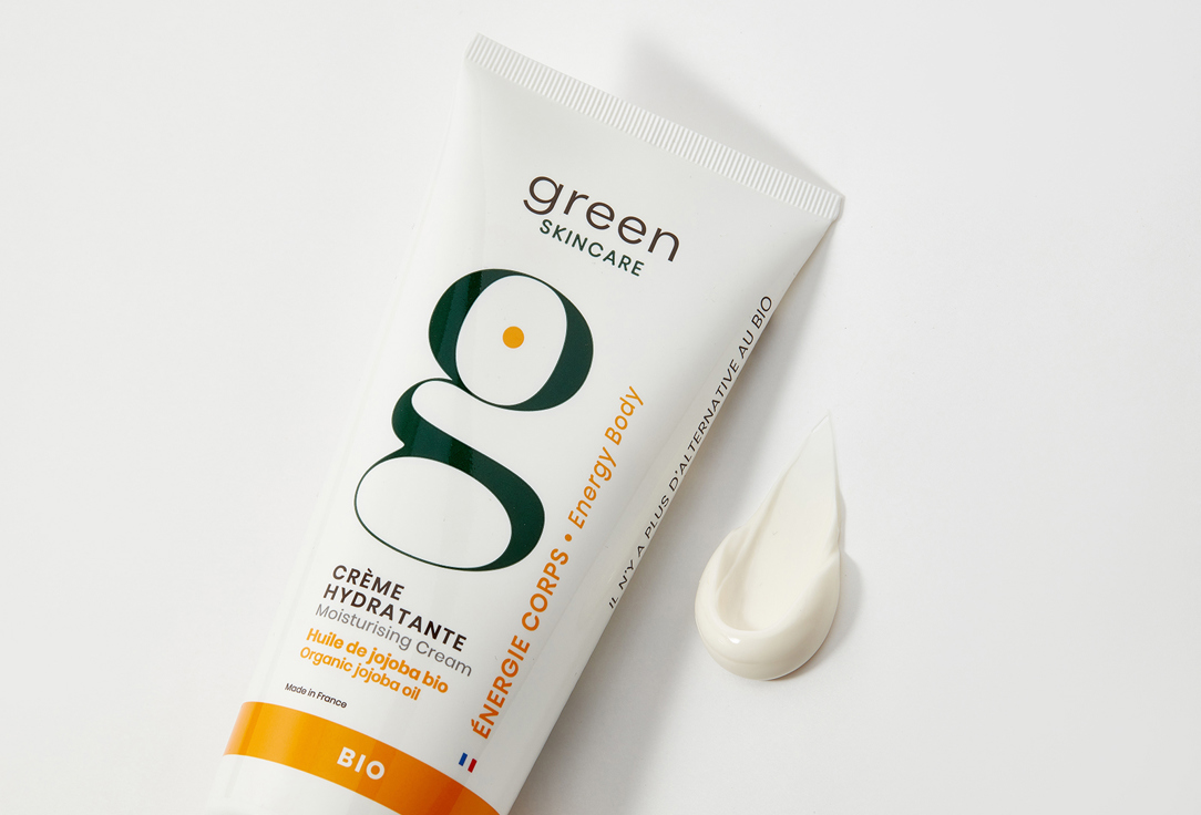 Green Skincare Moisturizing Body Cream Energy Body