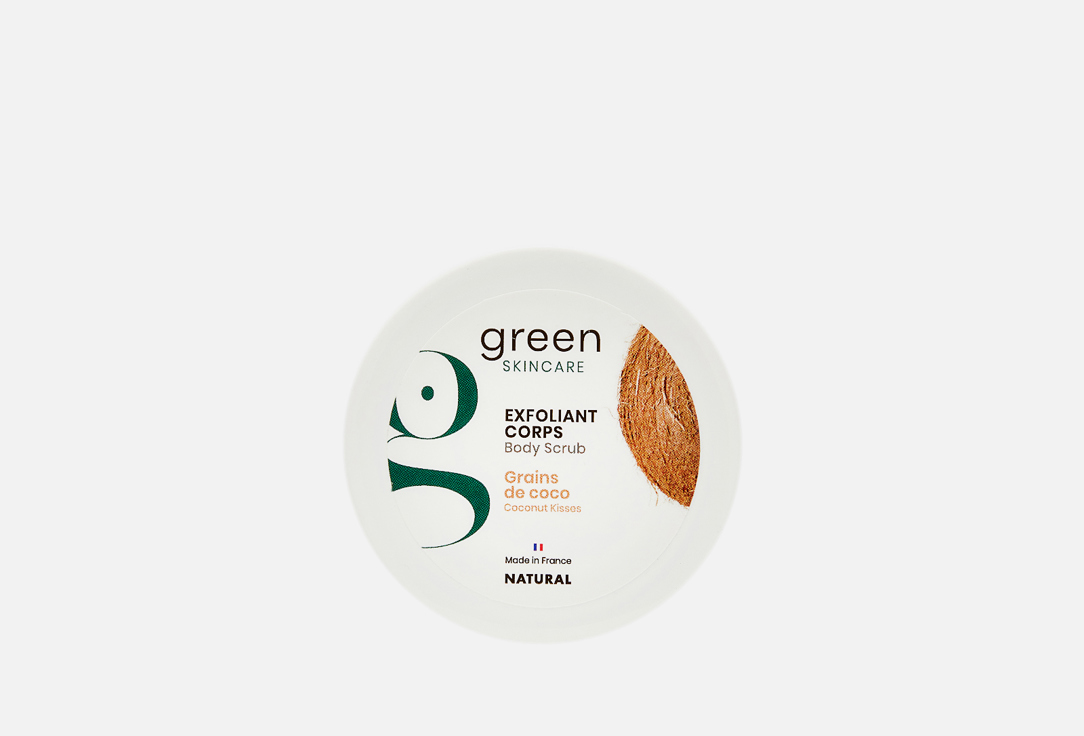 Green Skincare Exfoliating & Nourishing Body Scrub Coconut Kisses