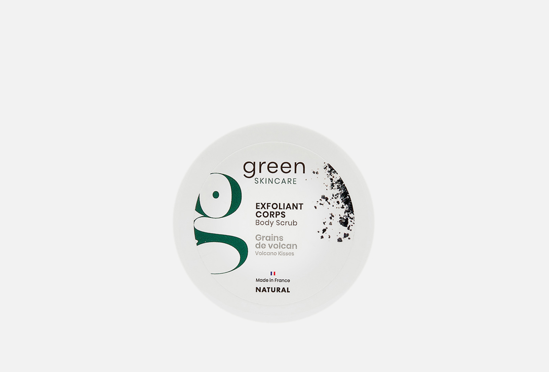 Green Skincare Exfoliating & Smoothing Body Scrub Volcano Kisses