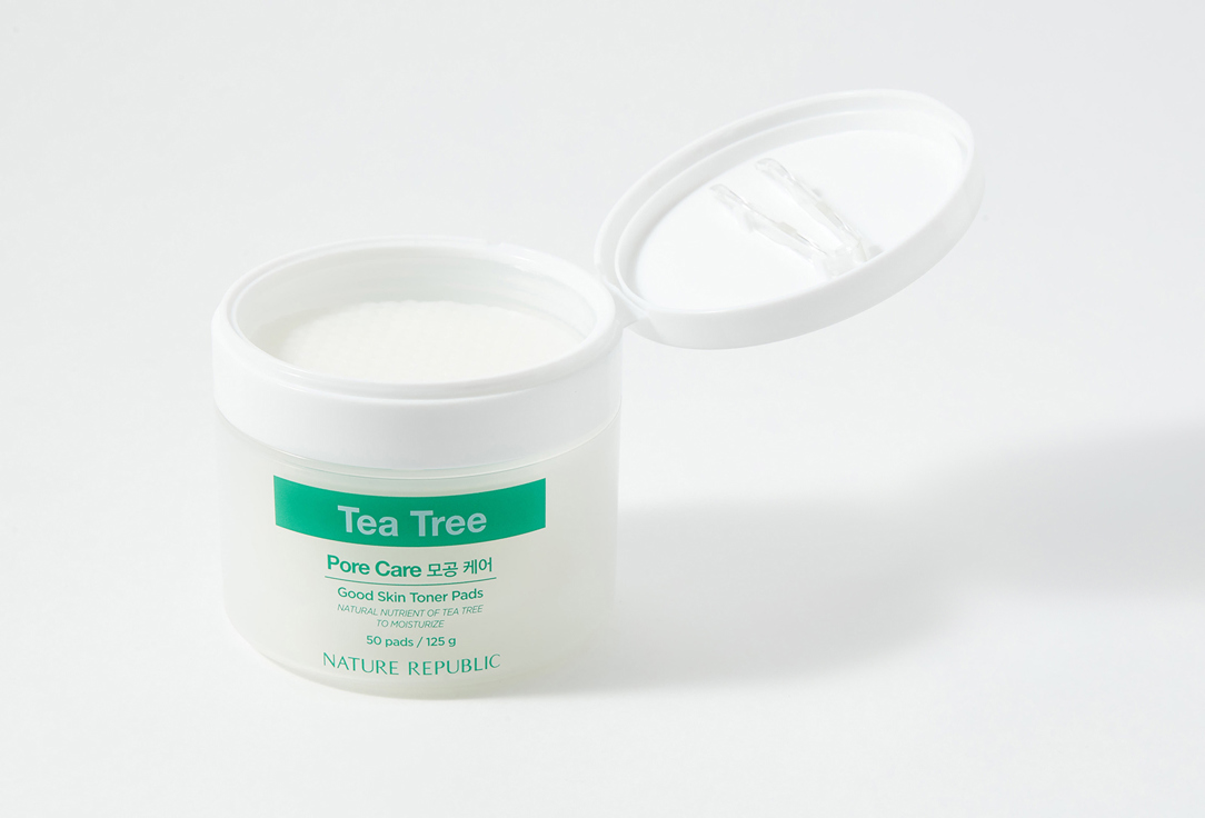 Nature Republic Face toner pads Good Skin Tea Tree