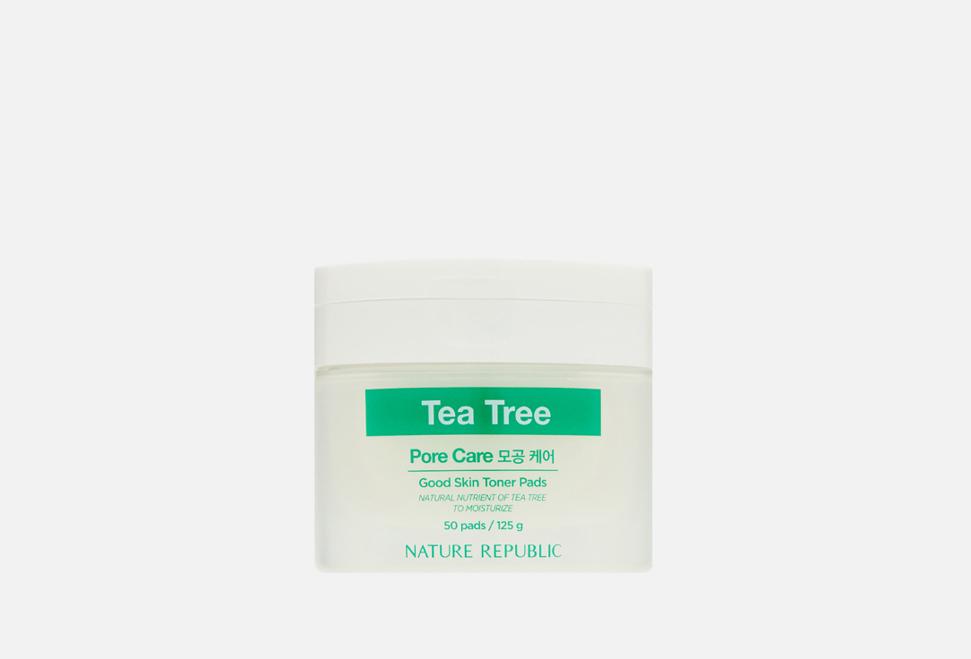 Nature Republic Face toner pads Good Skin Tea Tree