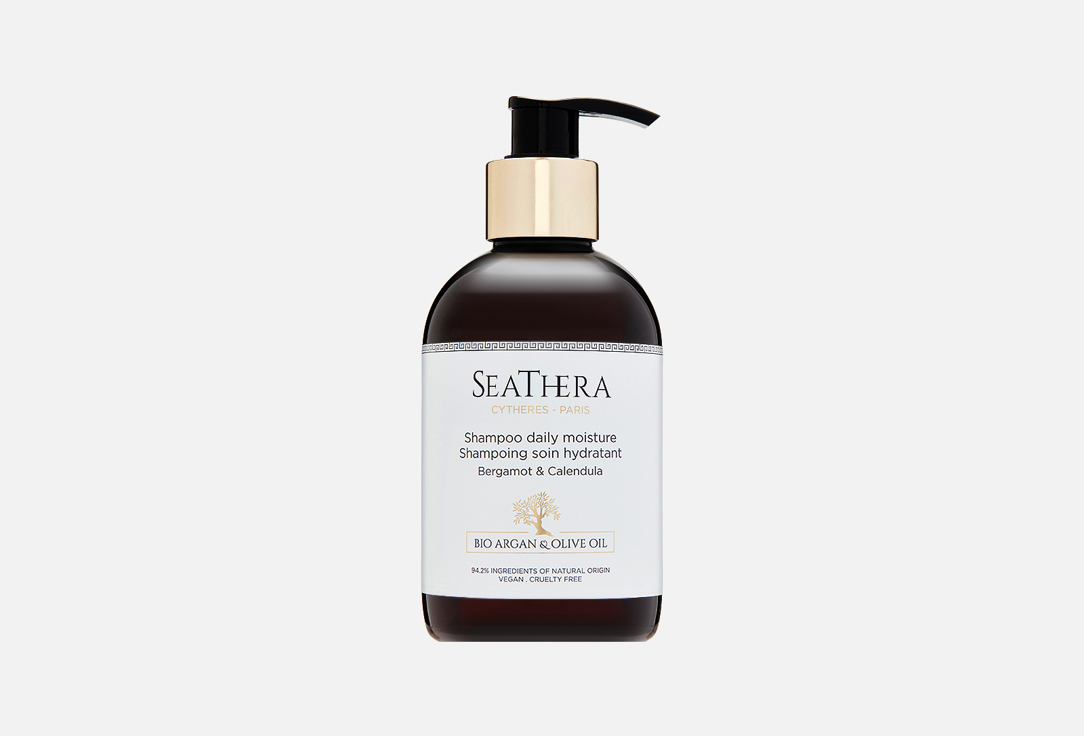 Seathera Moisturizing hair shampoo Bergamot & Calendula