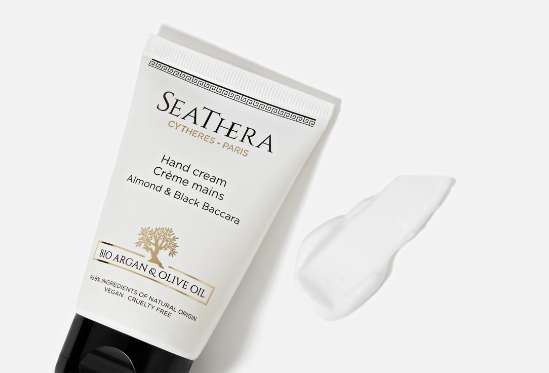 Seathera Moisturizing hand cream Almond & Black Baccara