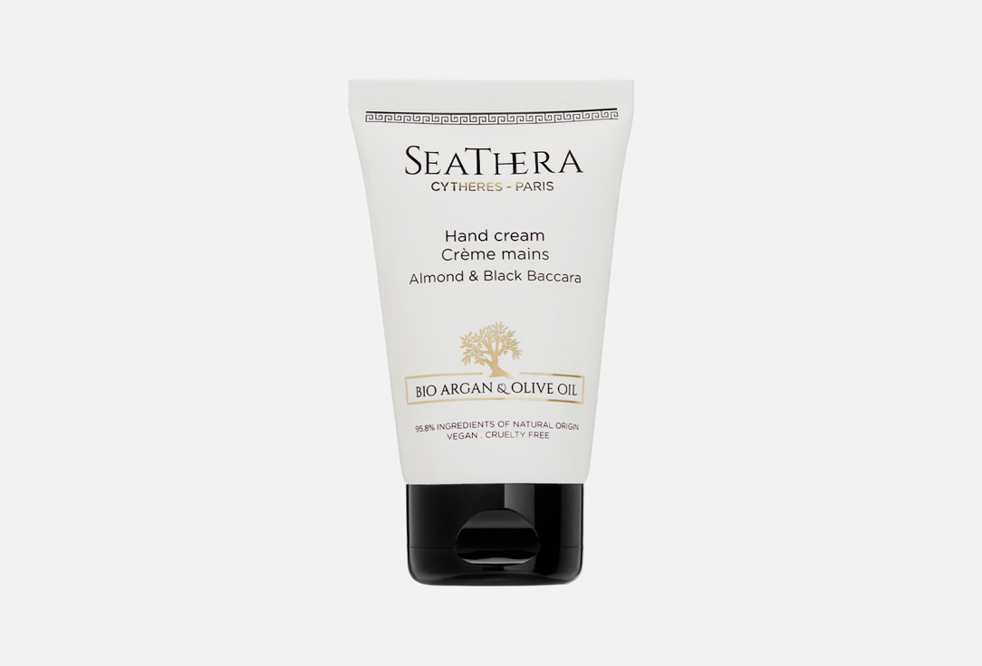 Seathera Moisturizing hand cream Almond & Black Baccara