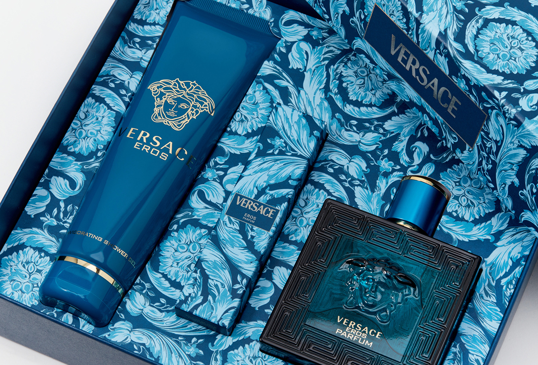 Versace Eau de Parfum Gift set  Eros Pour Homme 