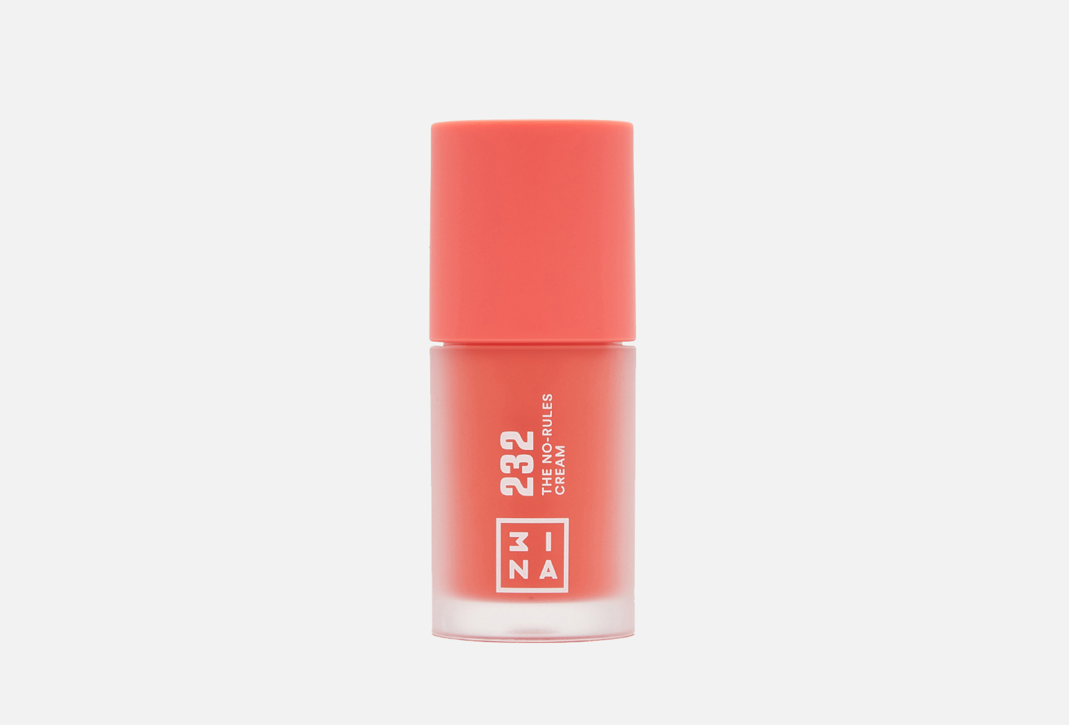 The No-Rules Cream  8 232, Bright coral red