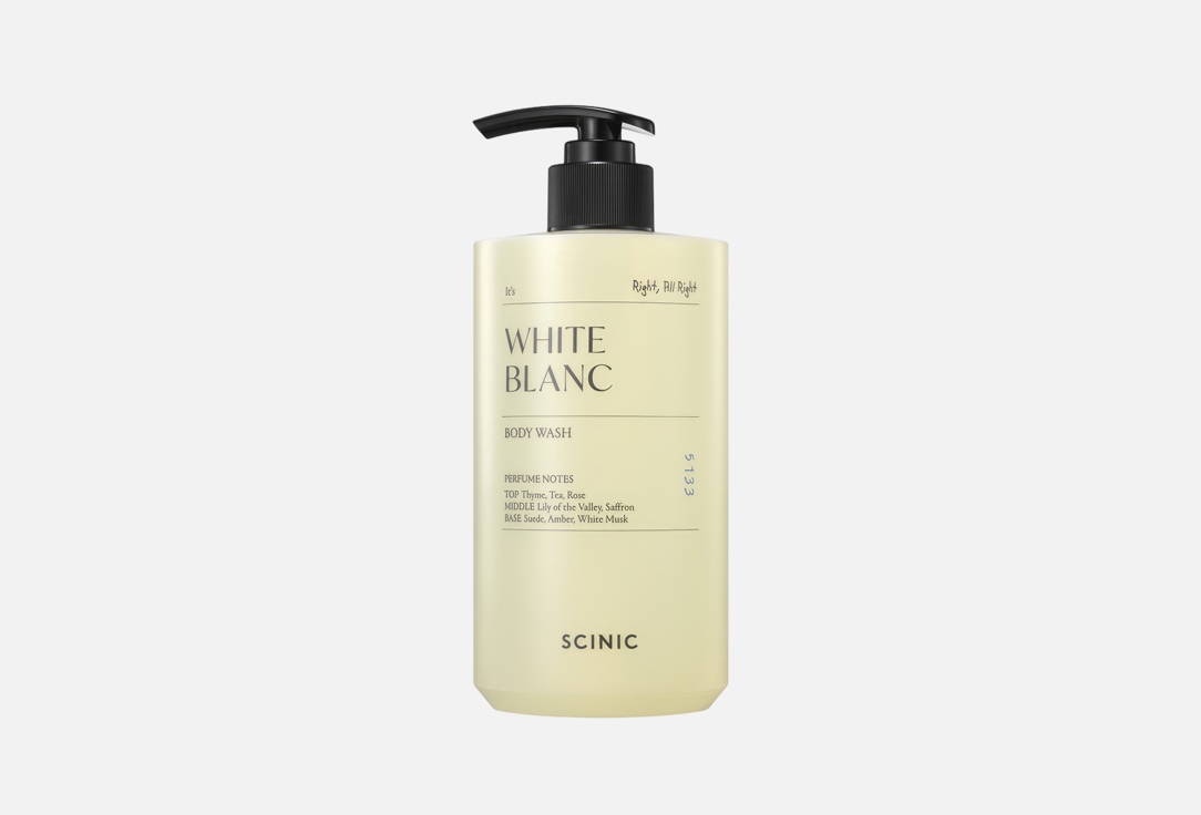 SCINIC Body Wash White Blanc