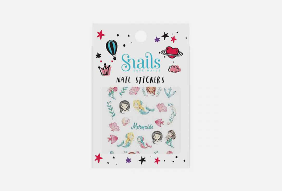 Snails Nail Stickers Mermaids