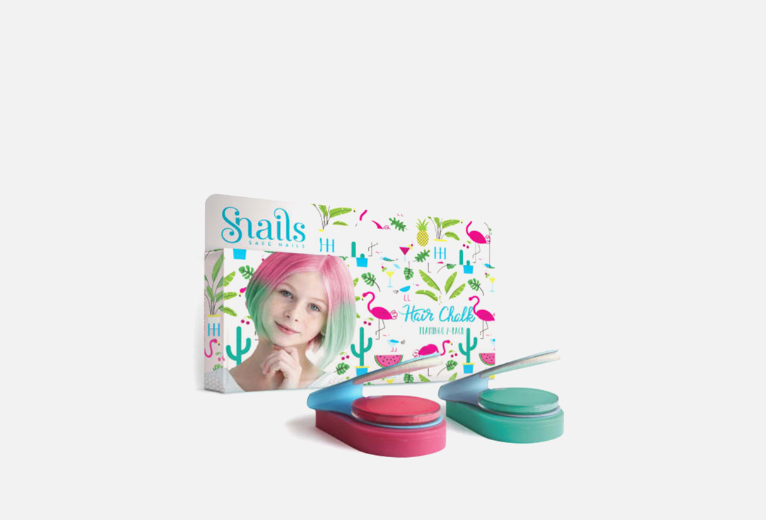 Snails Hair Chalk Flamingo