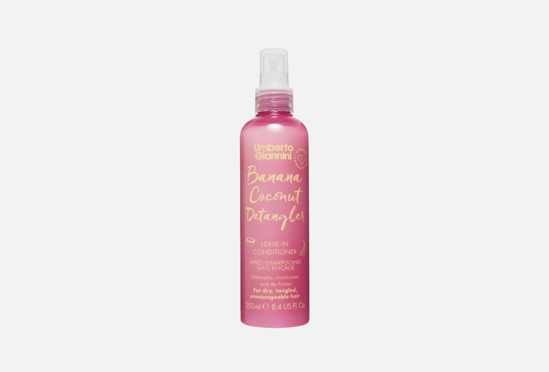 Umberto Giannini Nourishing Leave-In Conditioning Spray Banana Coconut Detangler