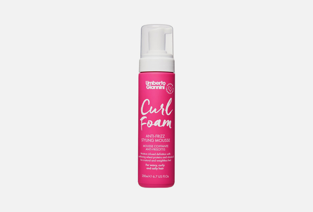 Umberto Giannini Anti-frizz Styling Mousse Curl Foam