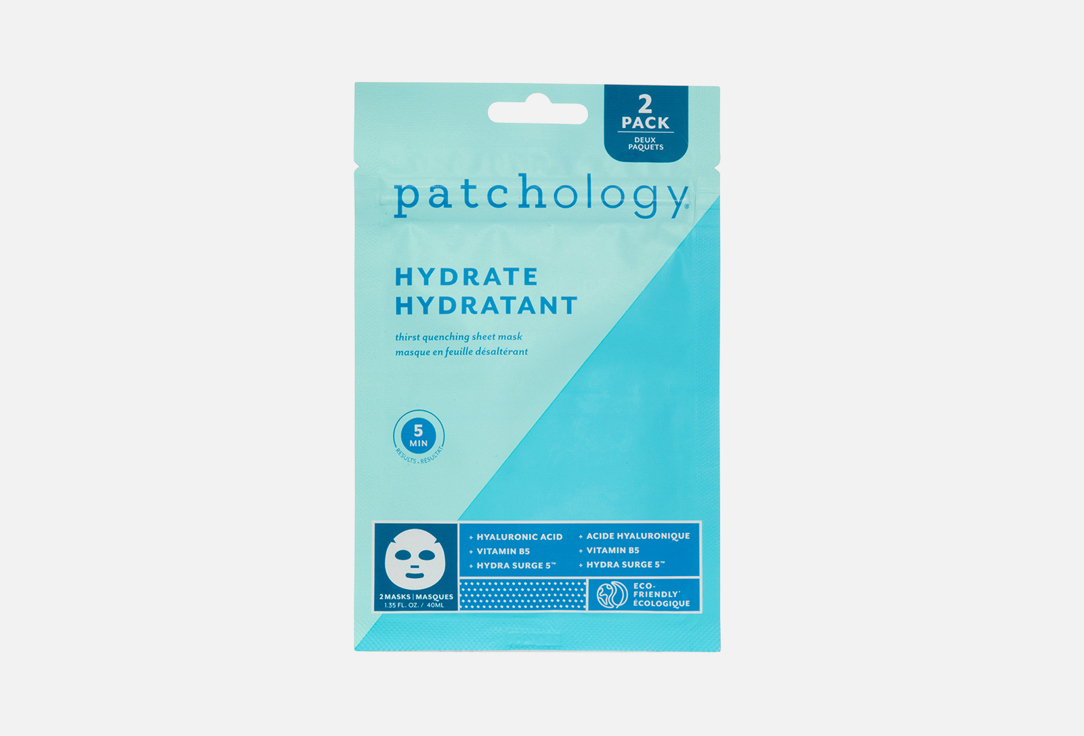 Patchology Sheet mask duo Hydrate