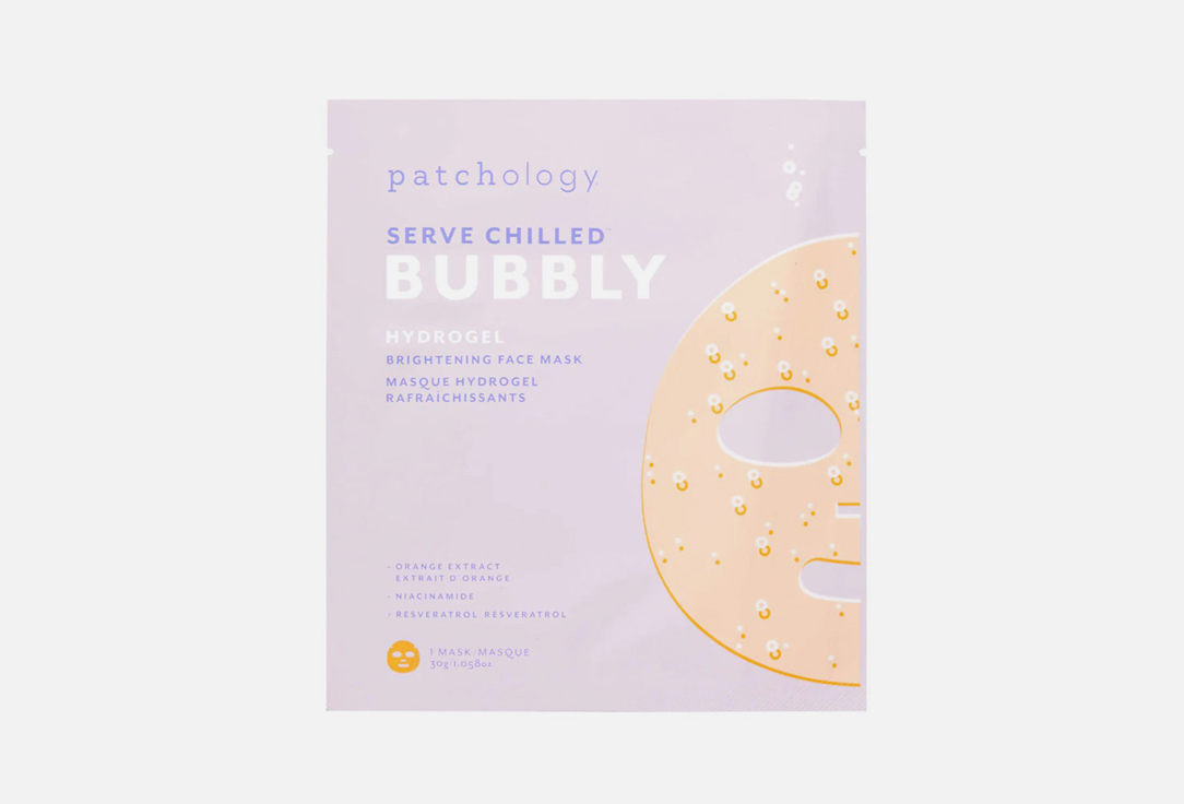 Patchology Hydrogel mask Bubbly