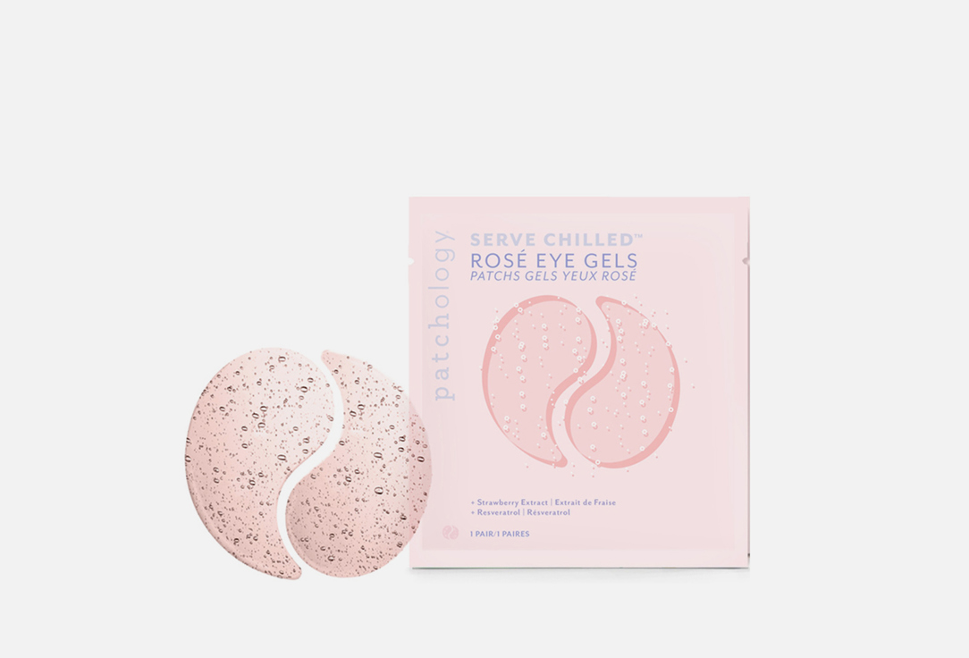 Patchology Eye gel patches Rosé