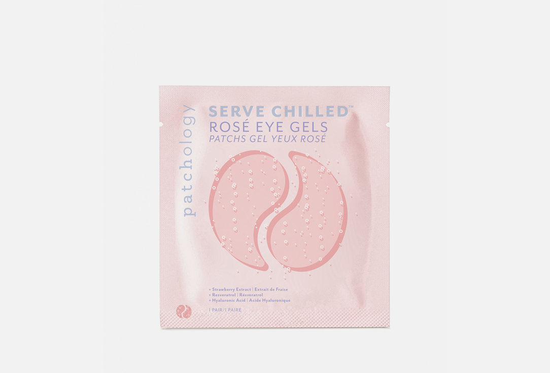 Patchology Eye gel patches Rosé