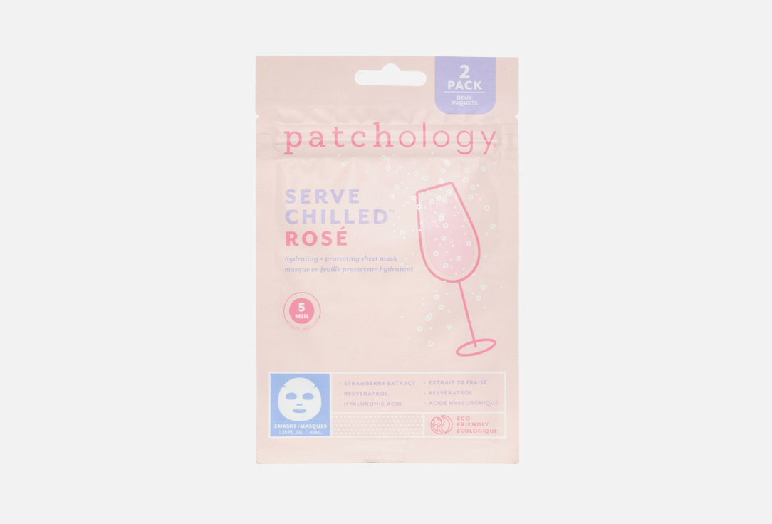 Patchology Sheet mask duo Rosé