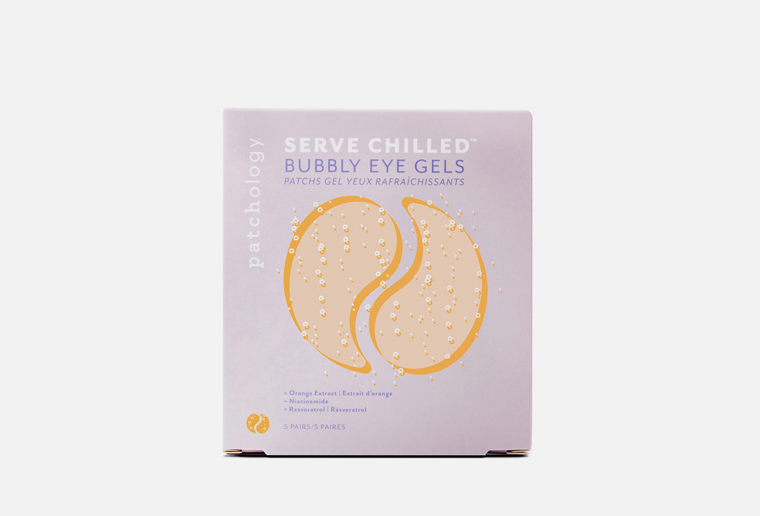 Patchology Eye gel patches Serve chilled bubbly