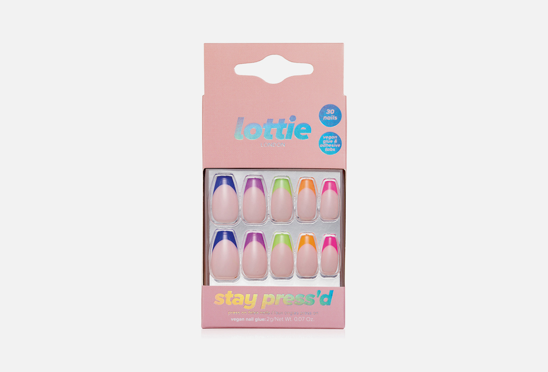 Lottie London False nail Stay press'd