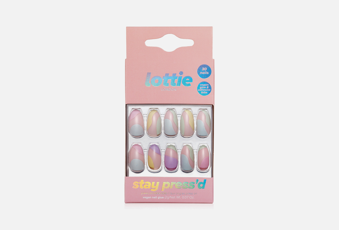 Lottie London False nail Stay press'd