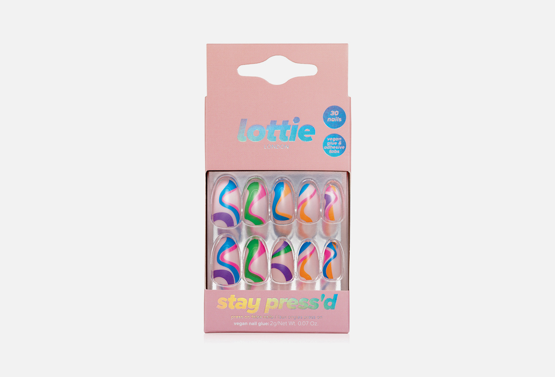 Lottie London False nail Stay press'd