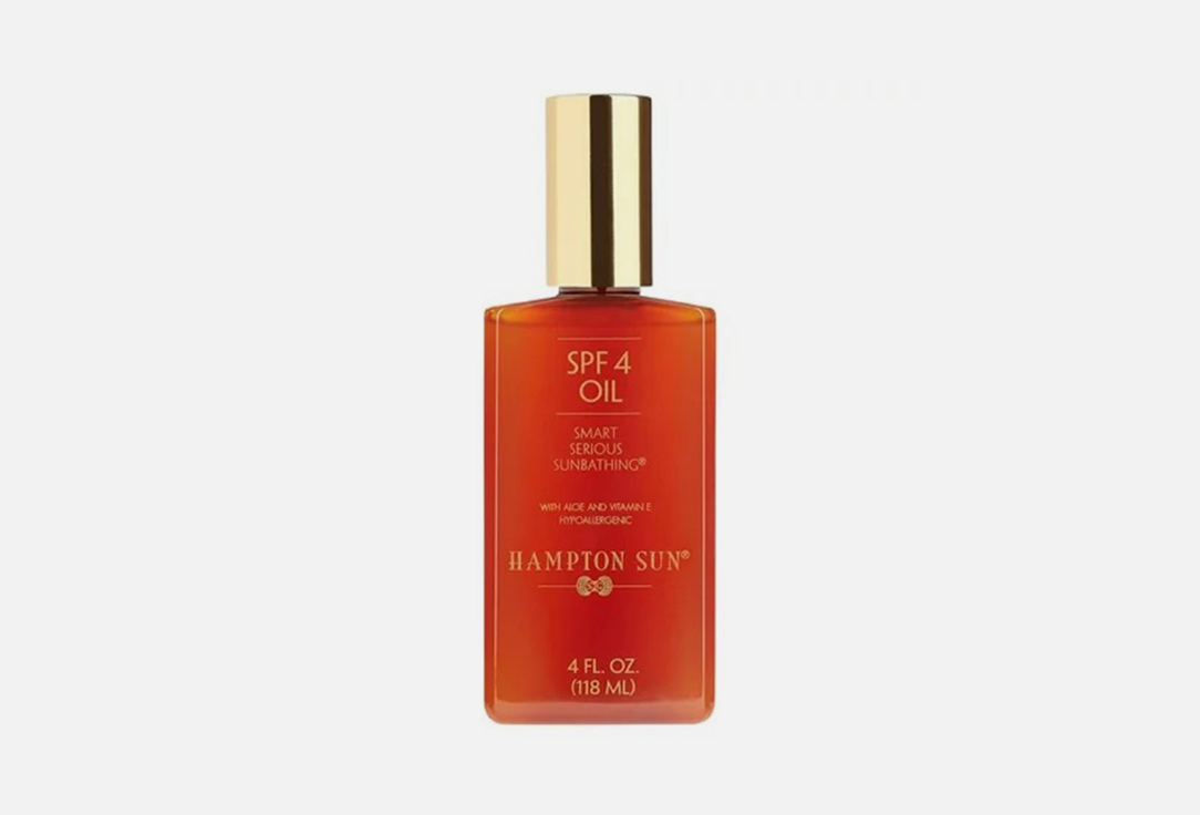 Hampton Sun sun tanning oil spf 4 sunscreen oil